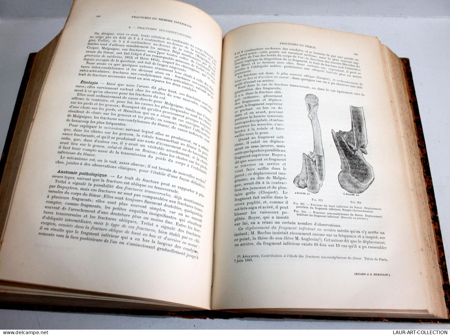 MEDECINE TRAITE DE CHIRURGIE DUPLAY RECLUS T2 MALADIES TISSUS NERFS ARTERES 1897 / ANCIEN LIVRE XIXe SIECLE (1803.219) - Salud