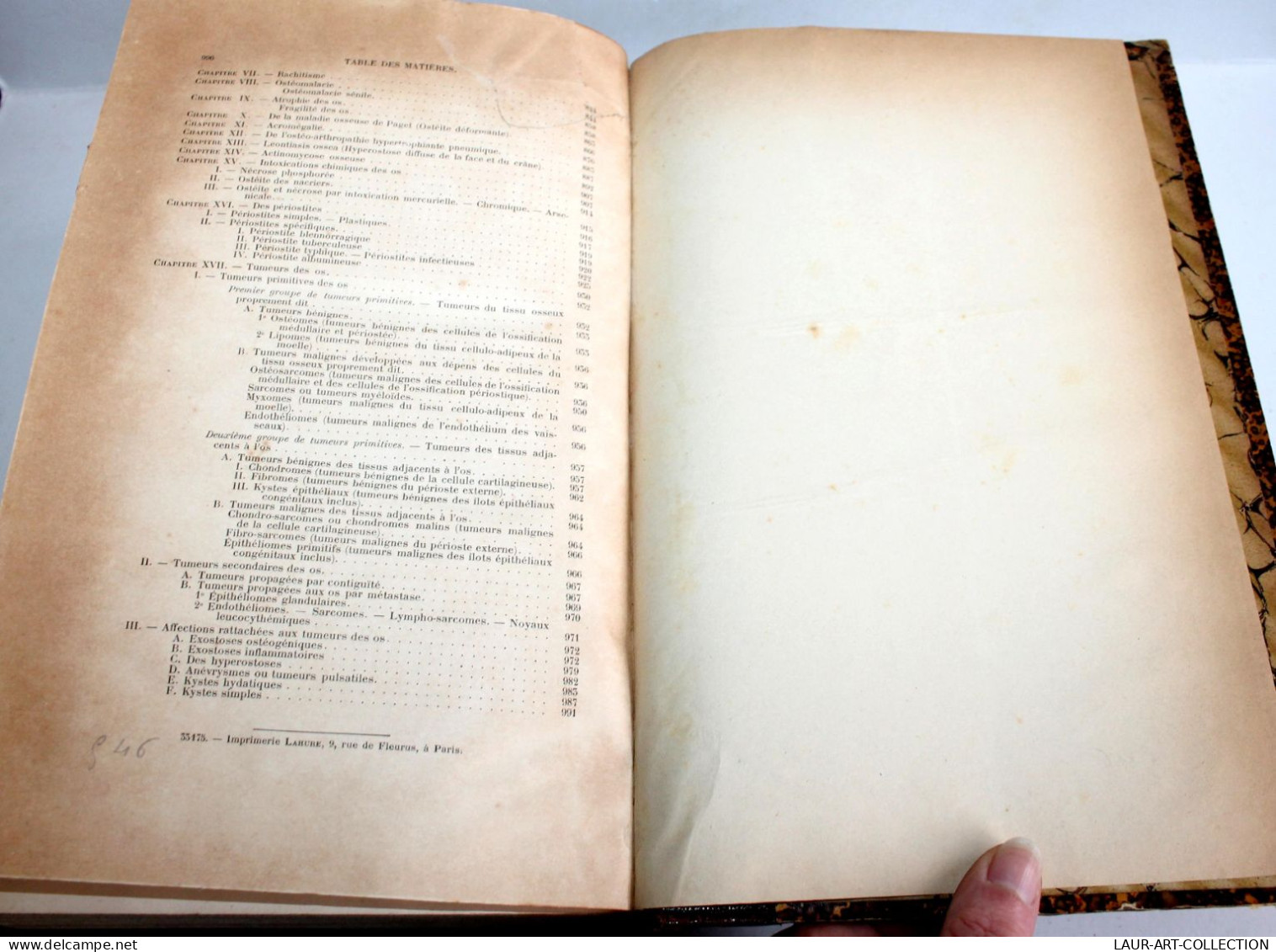 MEDECINE TRAITE DE CHIRURGIE DUPLAY RECLUS T2 MALADIES TISSUS NERFS ARTERES 1897 / ANCIEN LIVRE XIXe SIECLE (1803.219)