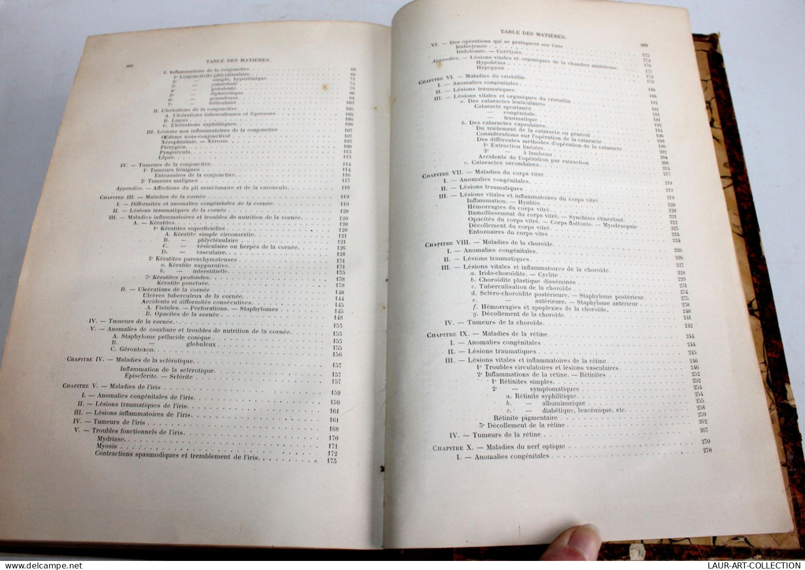 MEDECINE TRAITE DE CHIRURGIE DUPLAY RECLUS T4 MALADIE DE L'OEIL NEZ PHARYNX 1898 / ANCIEN LIVRE XIXe SIECLE (1803.220) - Gezondheid