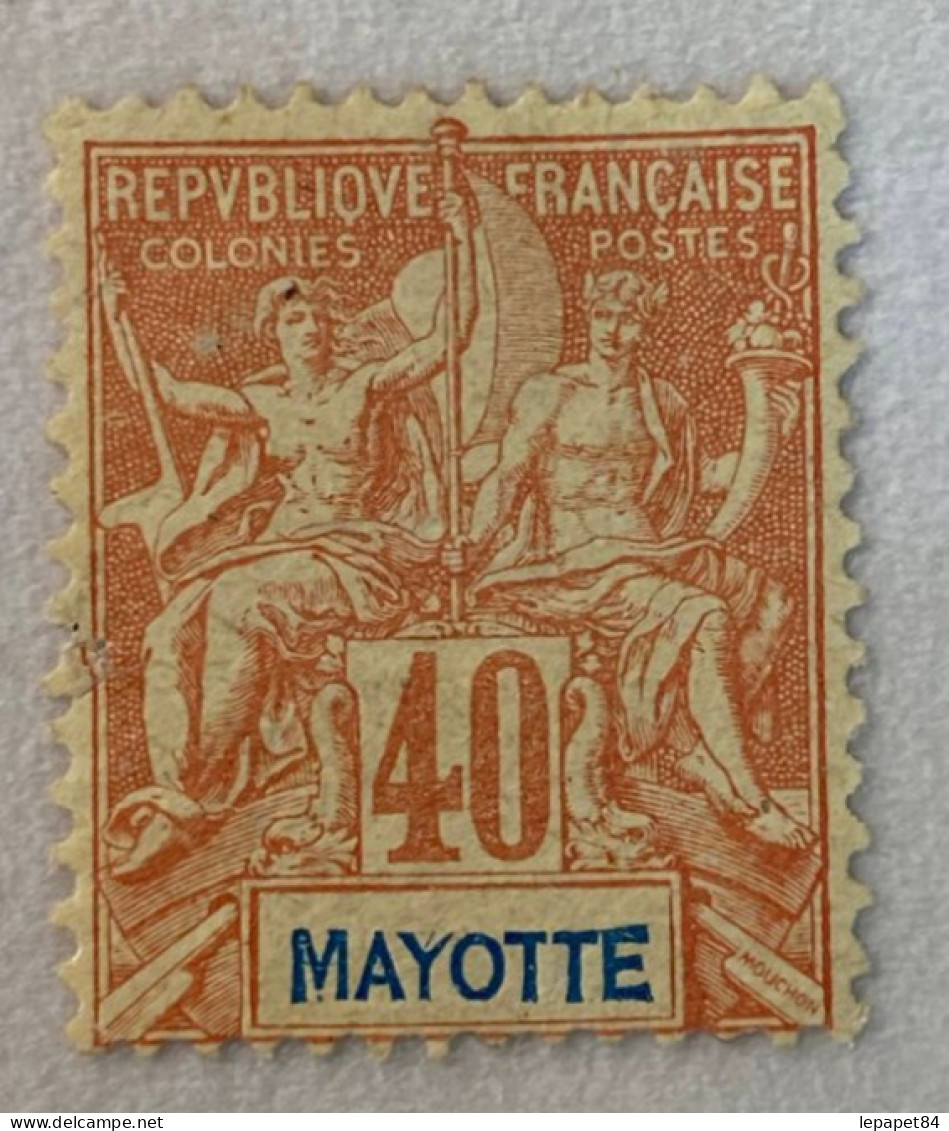 Mayotte YT N° 10 Neuf* - Nuovi