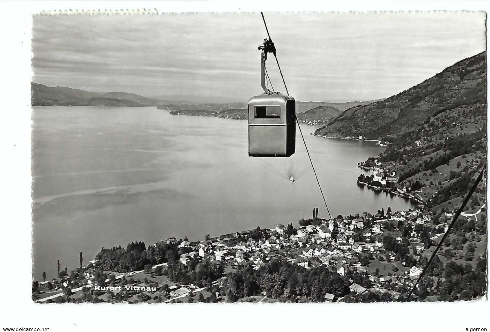 32355 -  Vitznau Luftseilbahn Vitznau-Wissifluh Foto Bürgi Vitznau 1960 - Vitznau