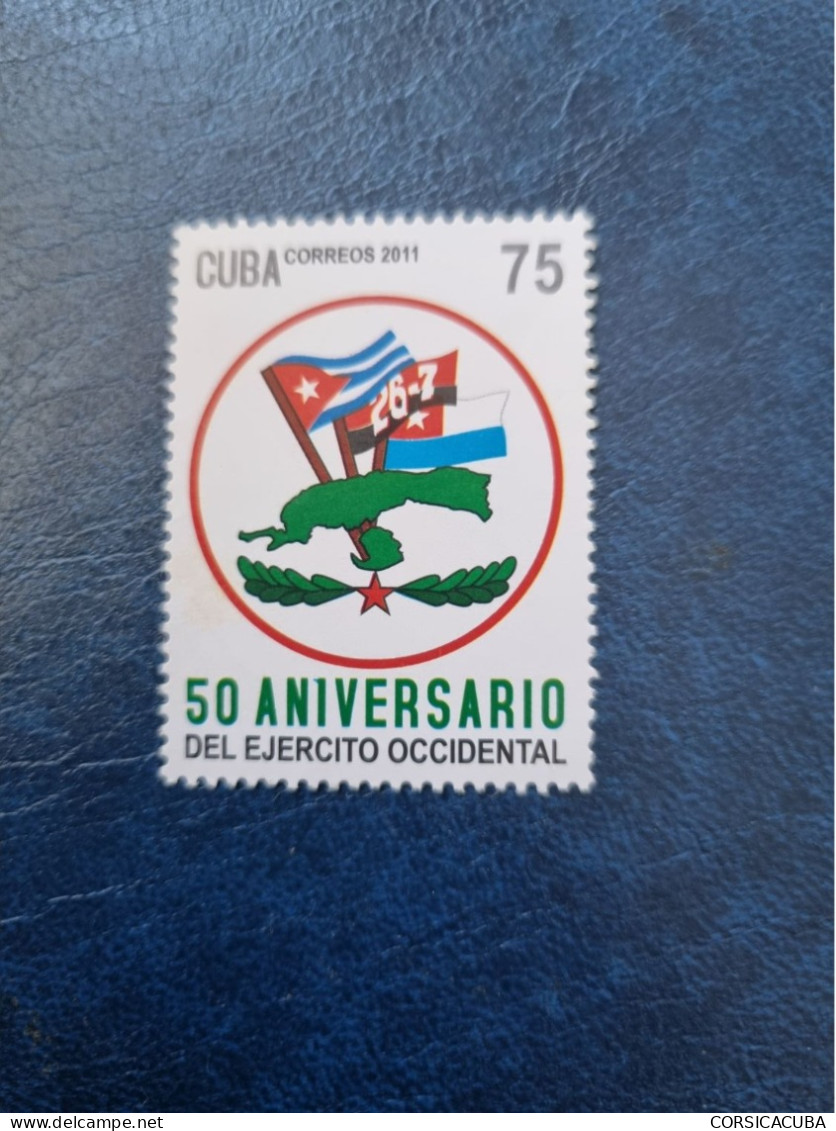 CUBA  NEUF  2011   EJERCITO  OCCIDENTAL  //  PARFAIT  ETAT  //  1er  CHOIX  // - Nuovi