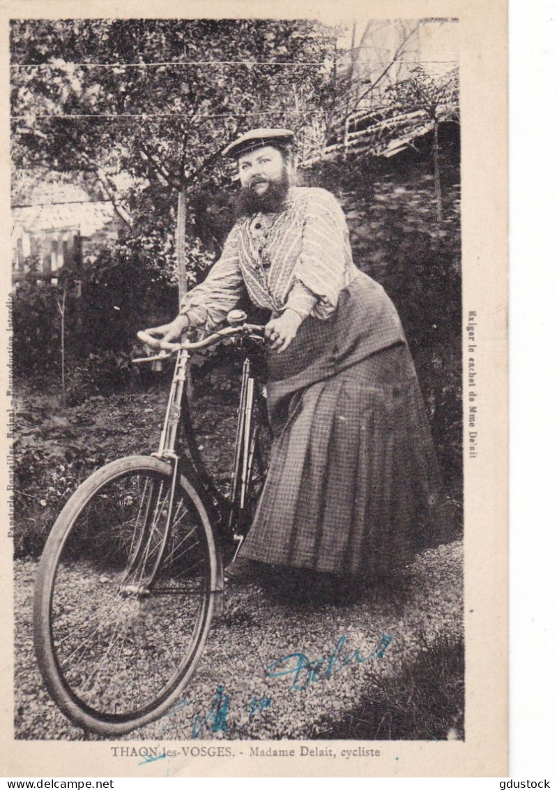 Vosges - Thaon-les-Vosges - Madame Delait, Cycliste - Thaon Les Vosges