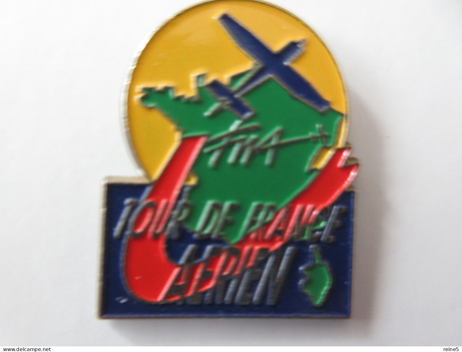 TOUR DE FRANCE AERIEN >> SCAN TROUBLE Mais TTB -DIMENSIONS 3CM S/2CM -TRES BON ETAT -REF-5731 - Airplanes