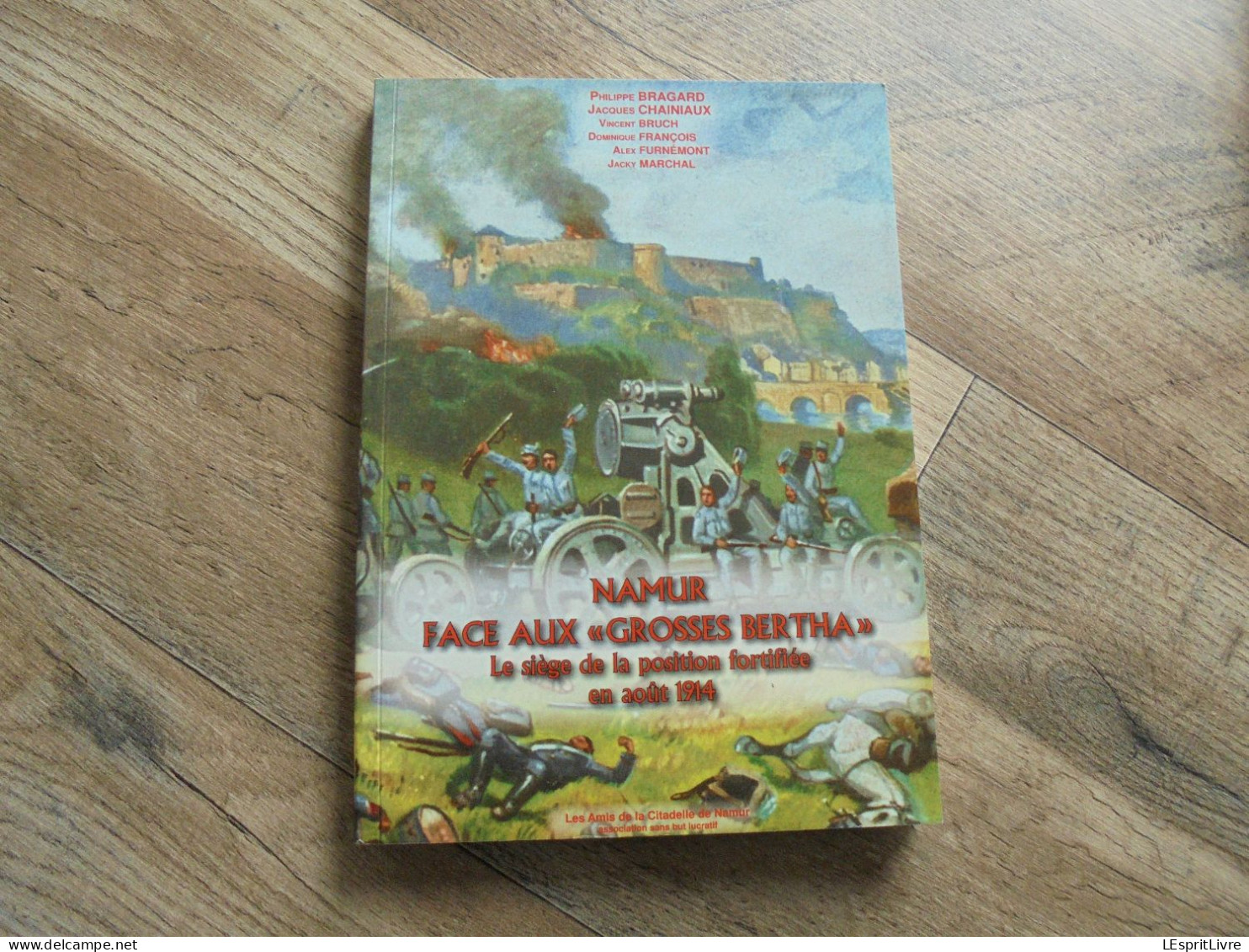 NAMUR Face Aux Grosses Bertha Août 1914 Régionalisme Guerre 14 18 Siège Position Fortifiée Forts Invasion Allemande Pont - Guerra 1914-18