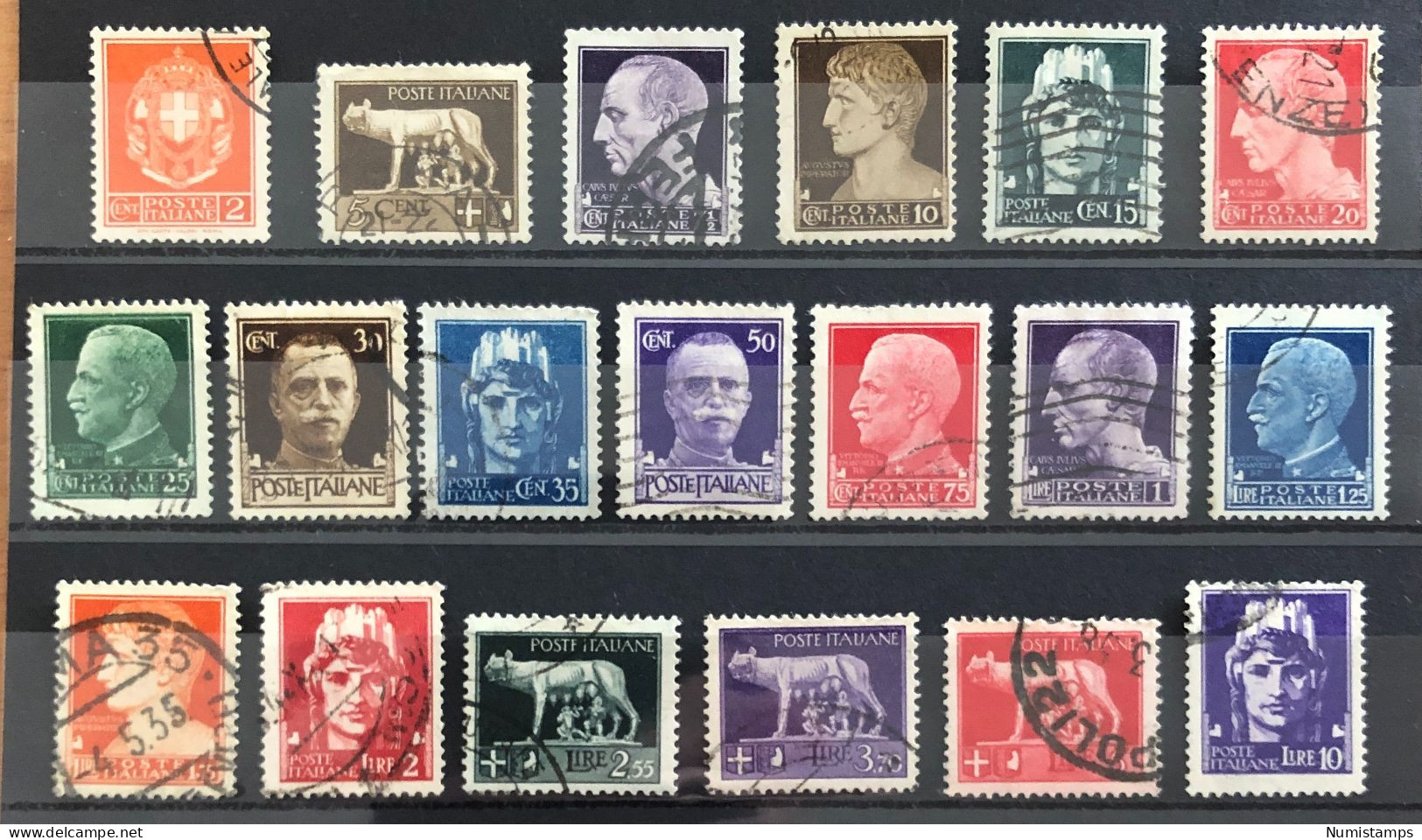 From 1929 To 1942 - IMPERIALE Series - ITALY STAMPS - Used