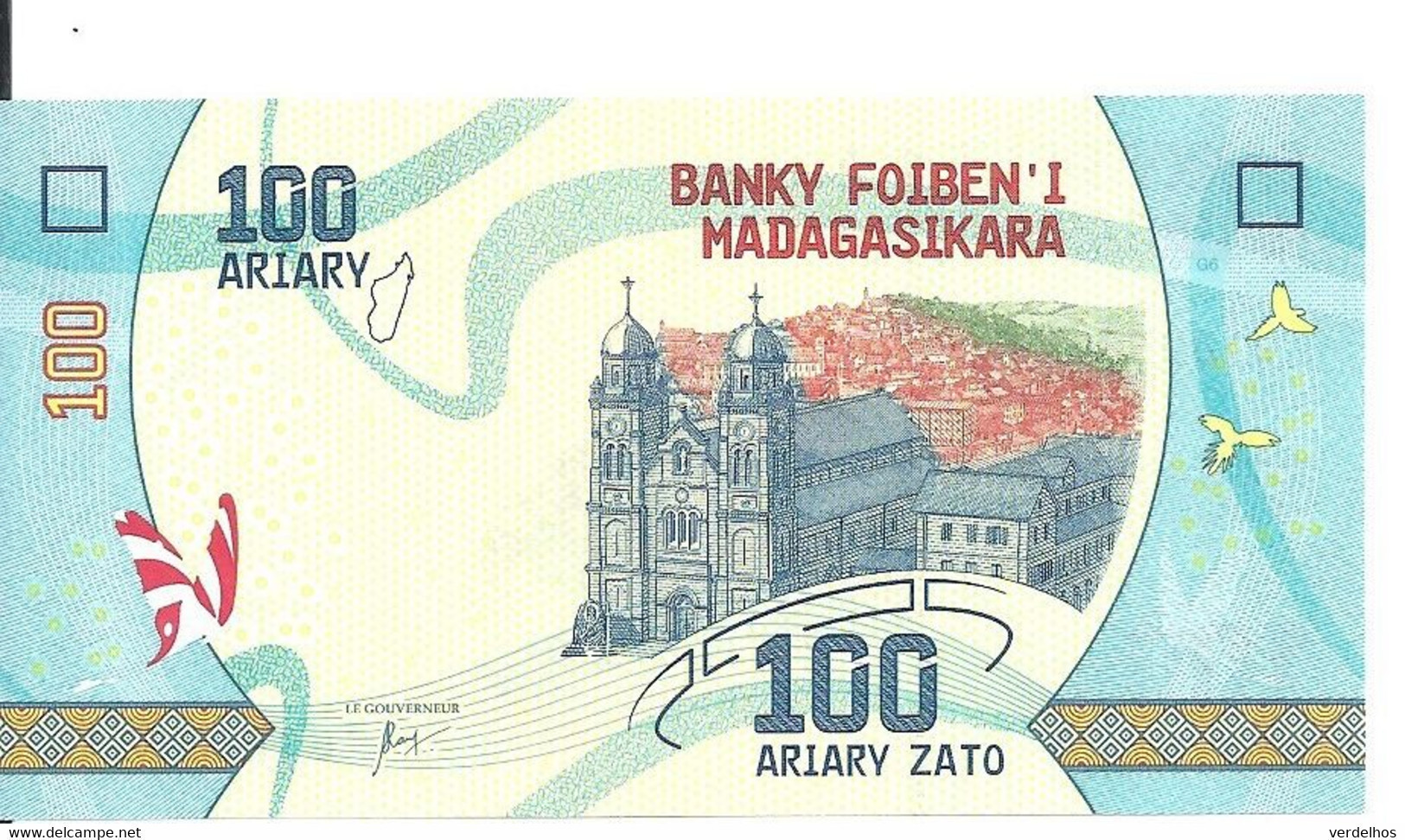 MADAGASCAR 100 ARIARY ND2017 UNC P 97 - Madagascar