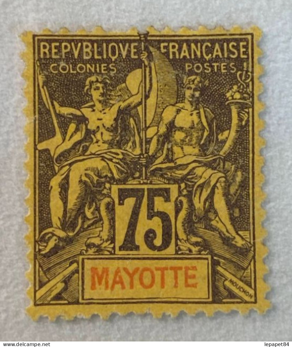 Mayotte YT N° 12 Neuf* Sans Gomme - Neufs