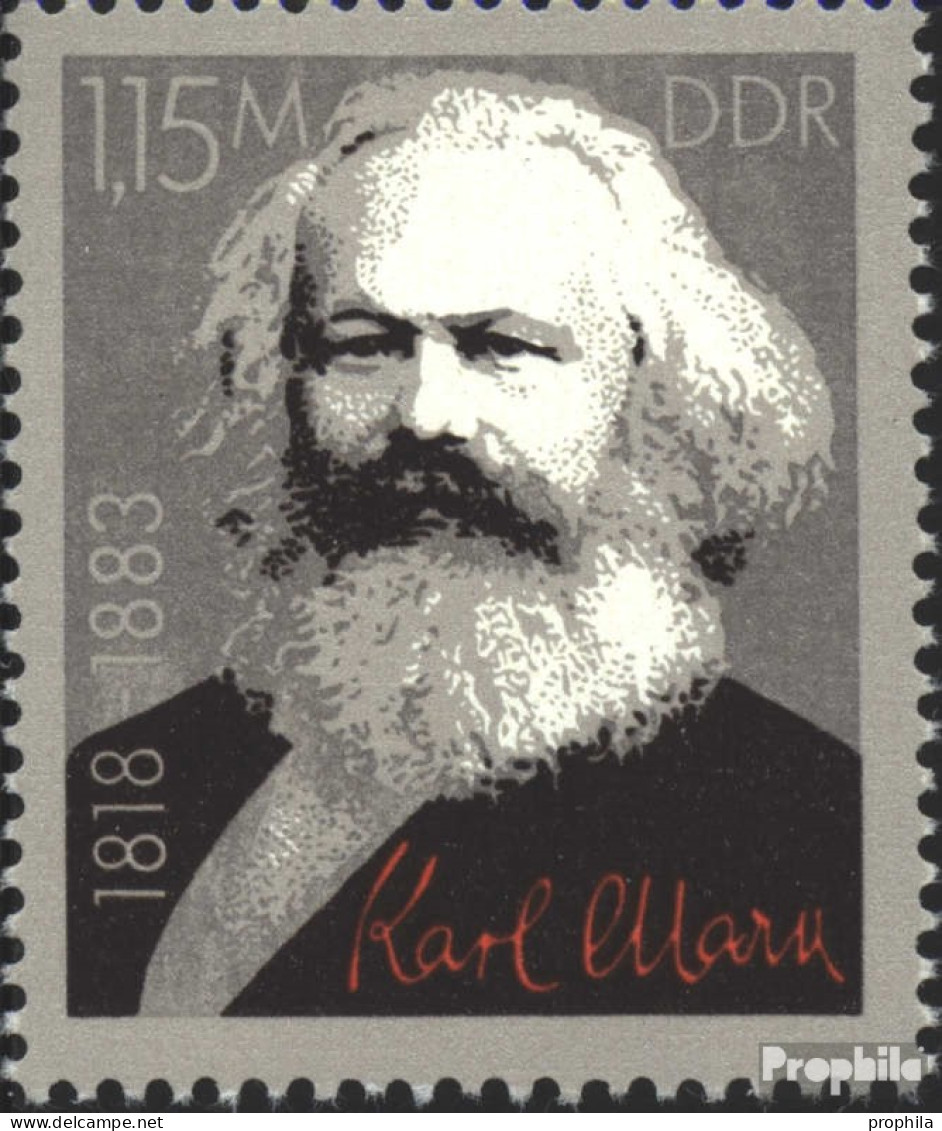DDR 2789 (kompl.Ausgabe) Postfrisch 1983 Karl Marx - Neufs