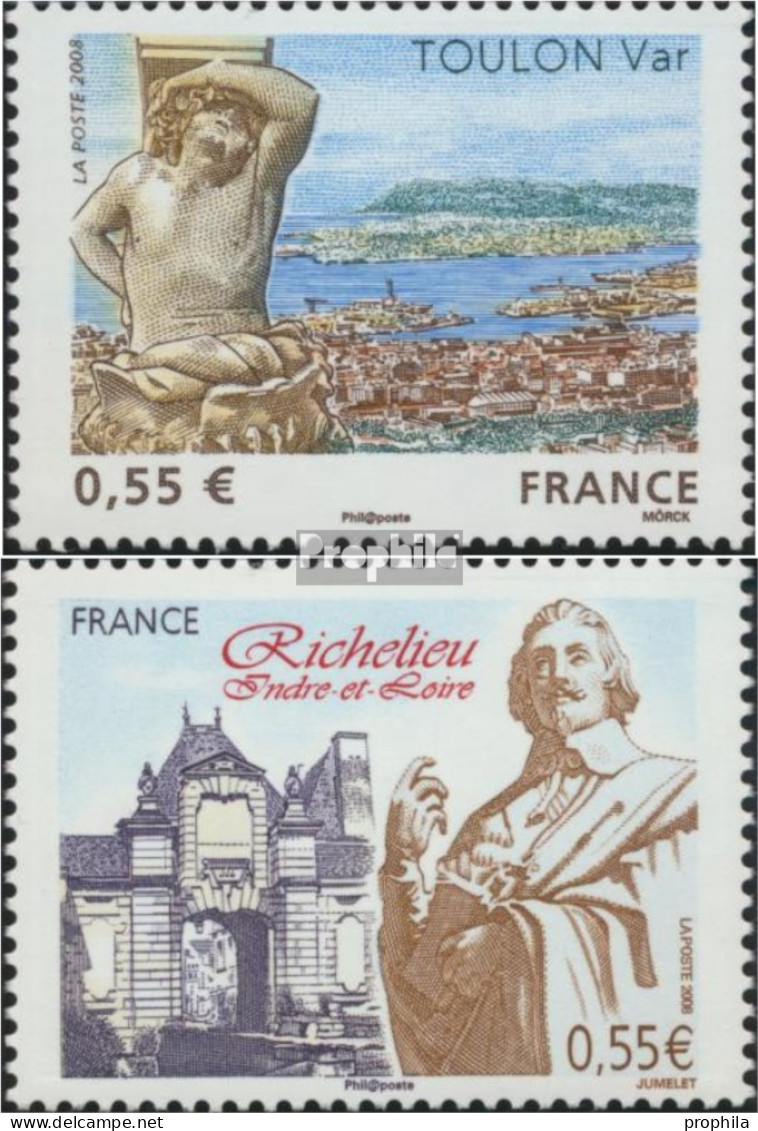 Frankreich 4481-4482 (kompl.Ausg.) Postfrisch 2008 Tourismus - Neufs