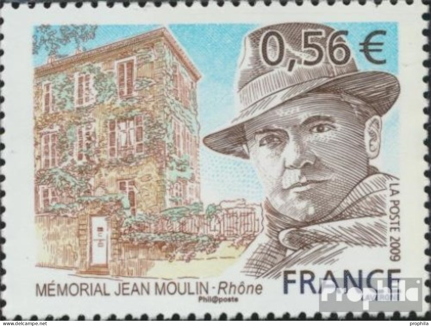 Frankreich 4703 (kompl.Ausg.) Postfrisch 2009 Jean Moulin - Unused Stamps