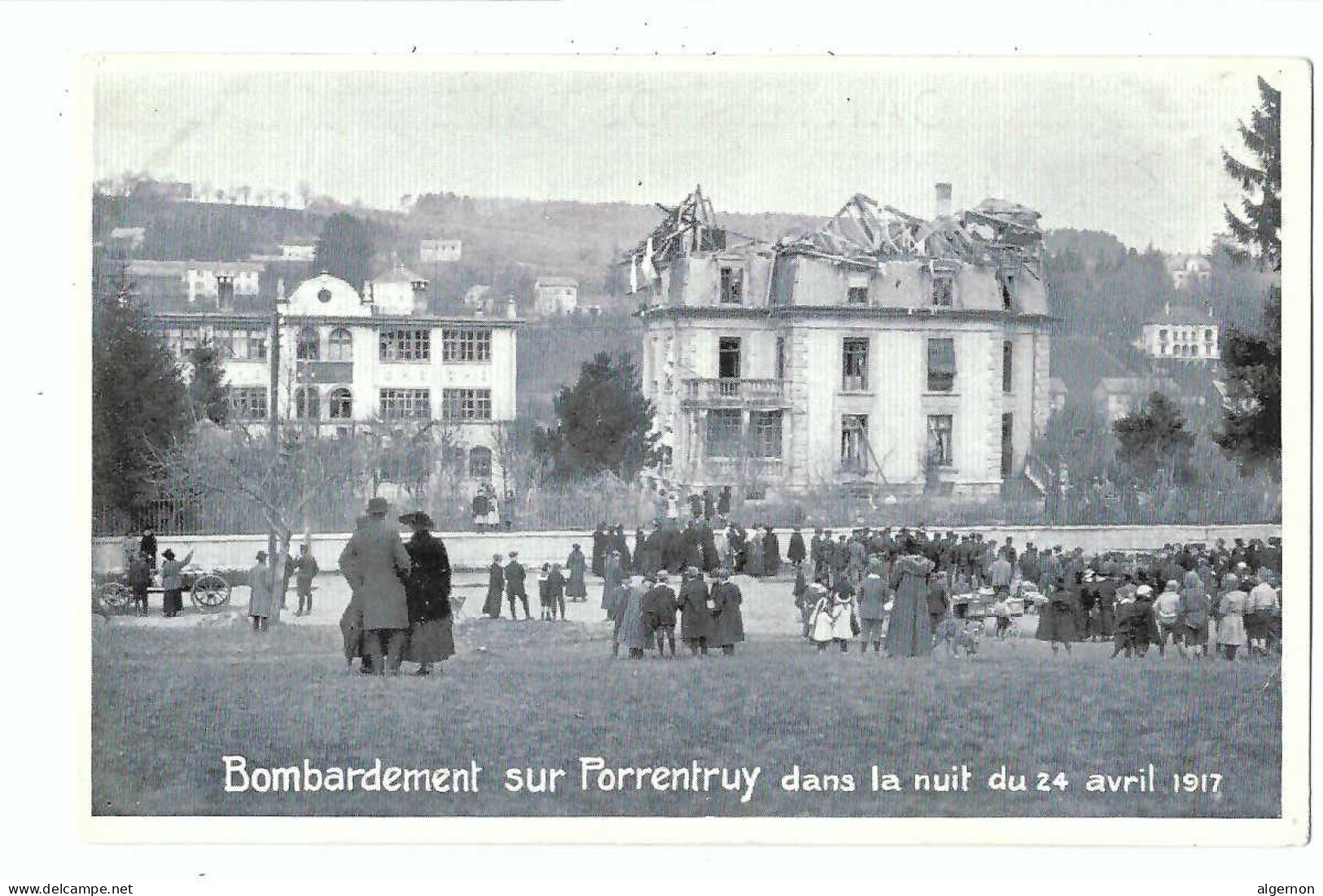 32357 - Bombardement Sur Porrentruy Dans La Nuit Du 24 Avril 1917 - Porrentruy