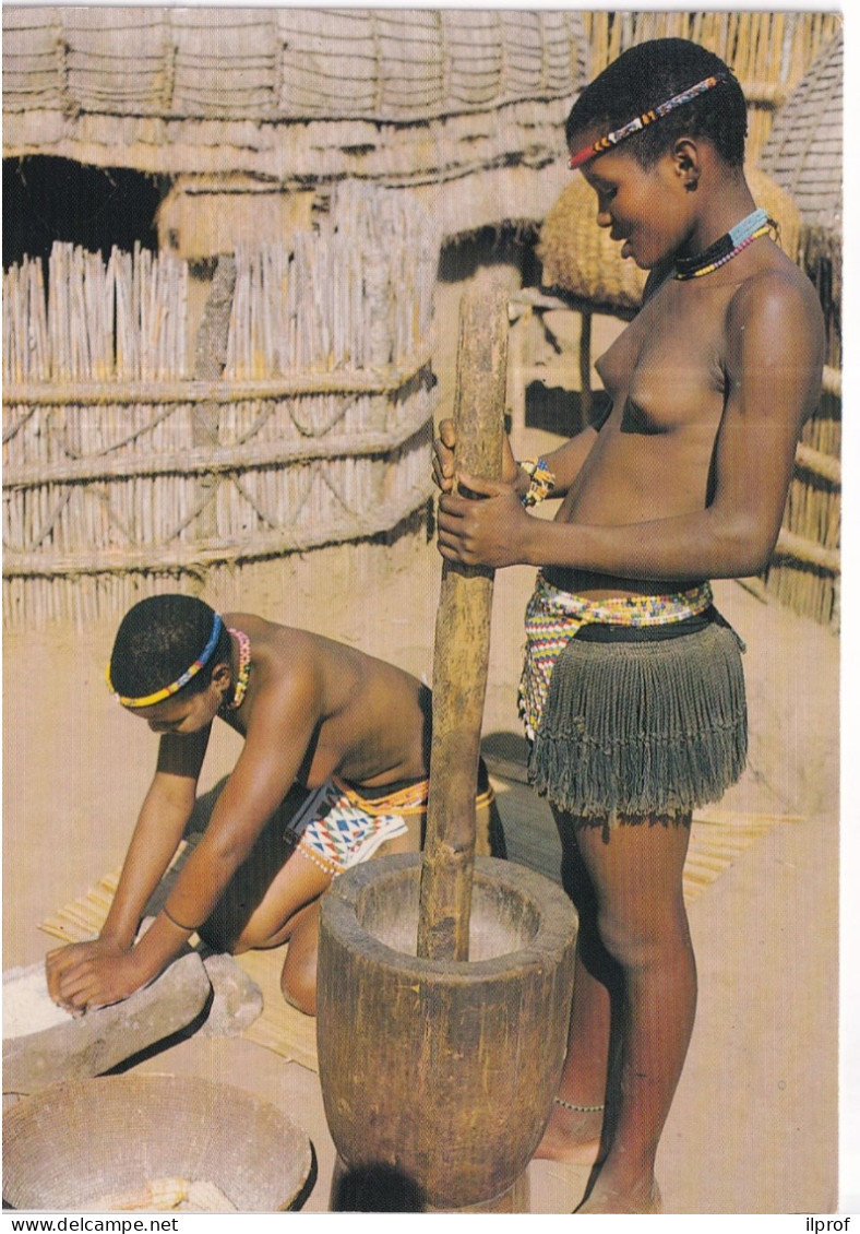 Naked Bosoms Of Zulu Girls From South Africa-  Rif S368 - Pin-Ups