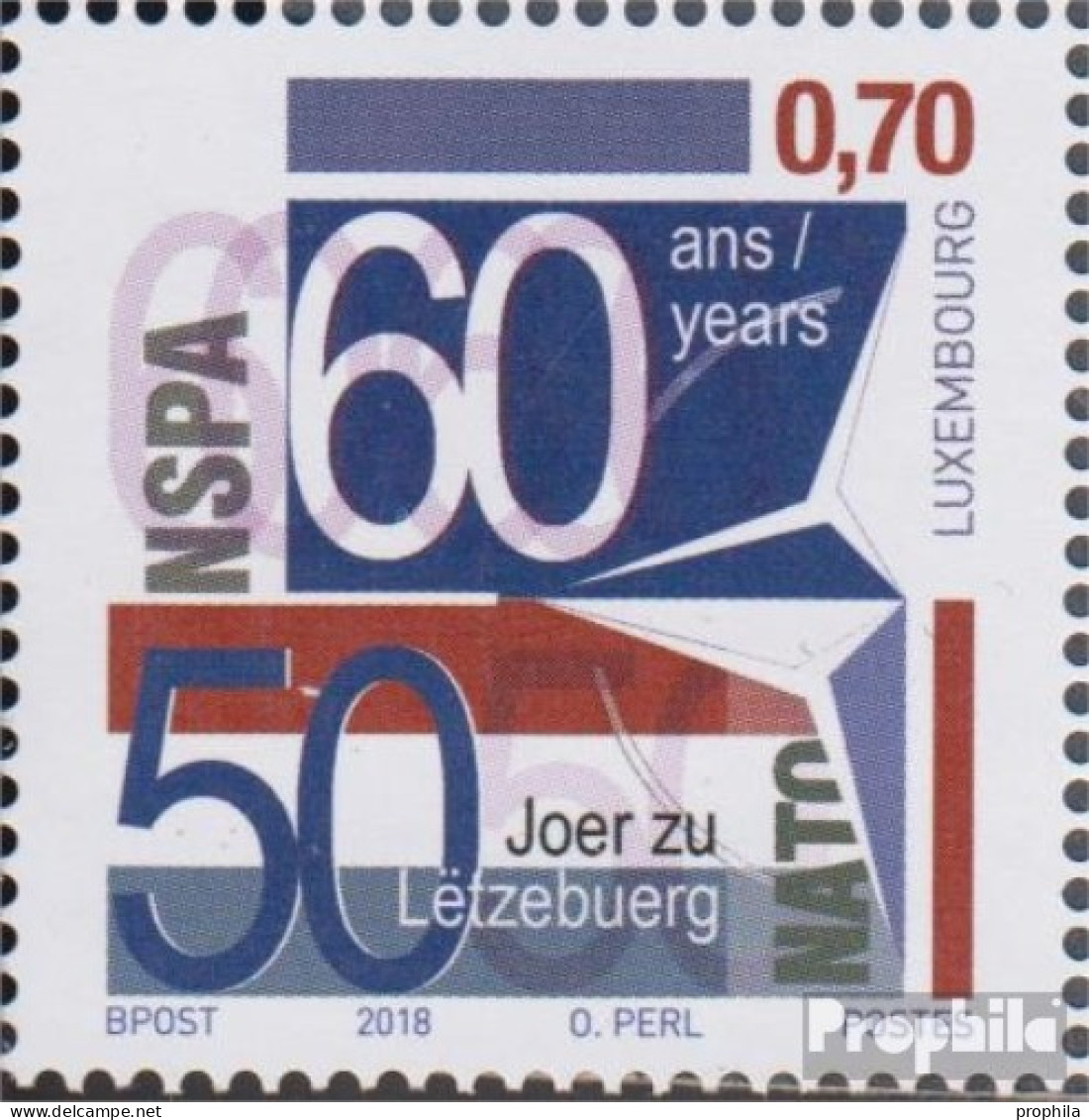 Luxemburg 2161 (kompl.Ausg.) Postfrisch 2018 Logistikdienstleiter - Unused Stamps