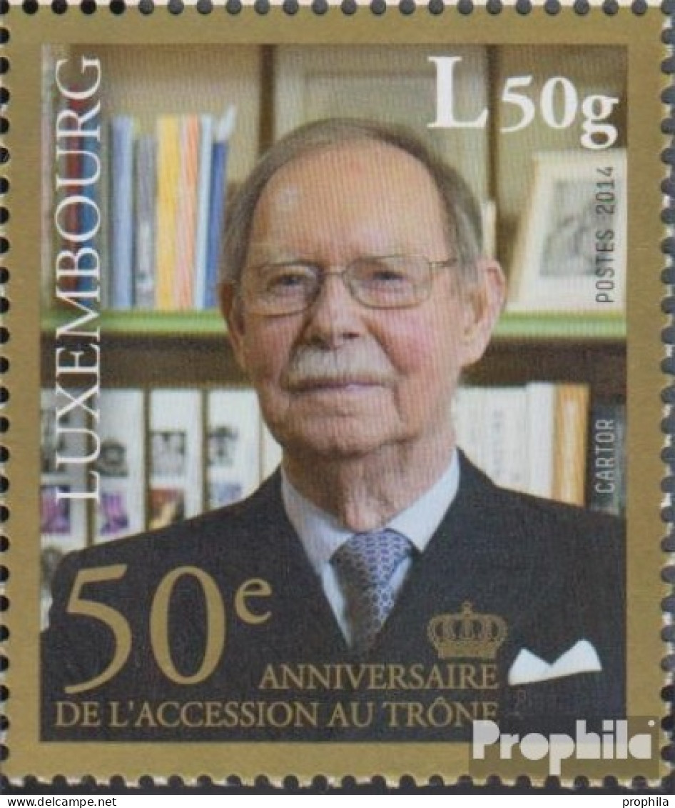 Luxemburg 2021 (kompl.Ausg.) Postfrisch 2014 Großherzog Jean - Unused Stamps