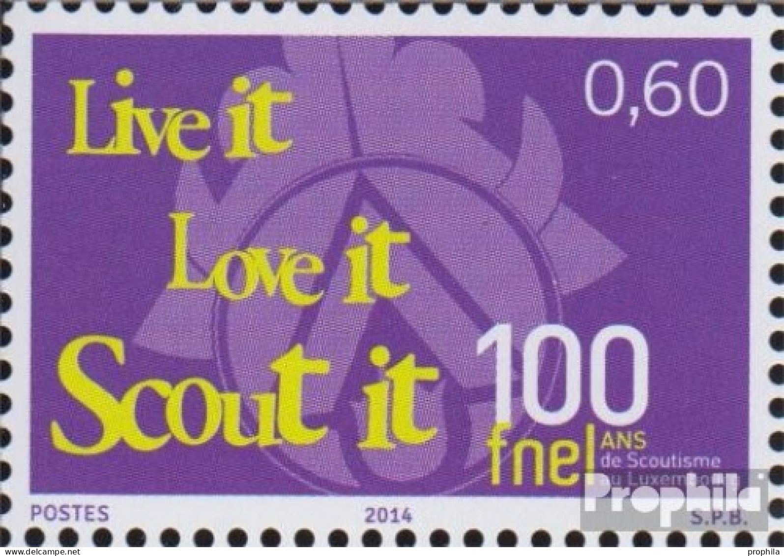 Luxemburg 1999 (kompl.Ausg.) Postfrisch 2014 Pfadfindervereinigung - Unused Stamps