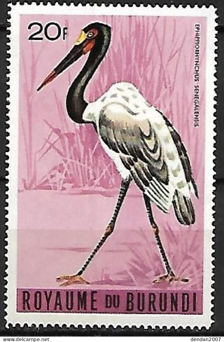 Burundi - MNH ** 1965 : Saddle-billed Stork  -  Ephippiorhynchus Senegalensis - Storchenvögel