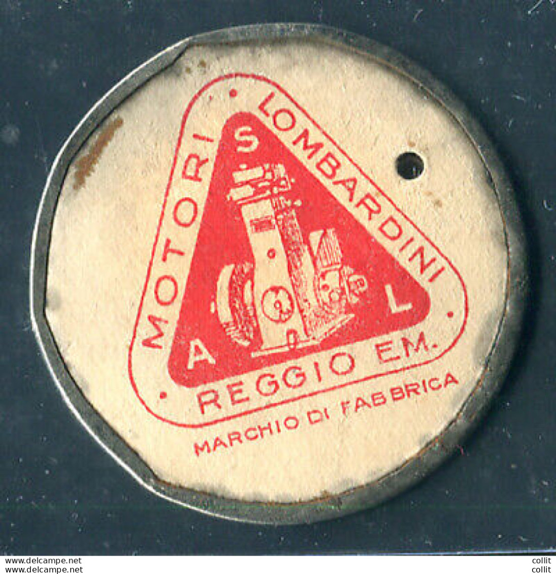 Motori Lombardini Reggio Emilia (rosso) Gettone Di Necessità - Ongebruikt