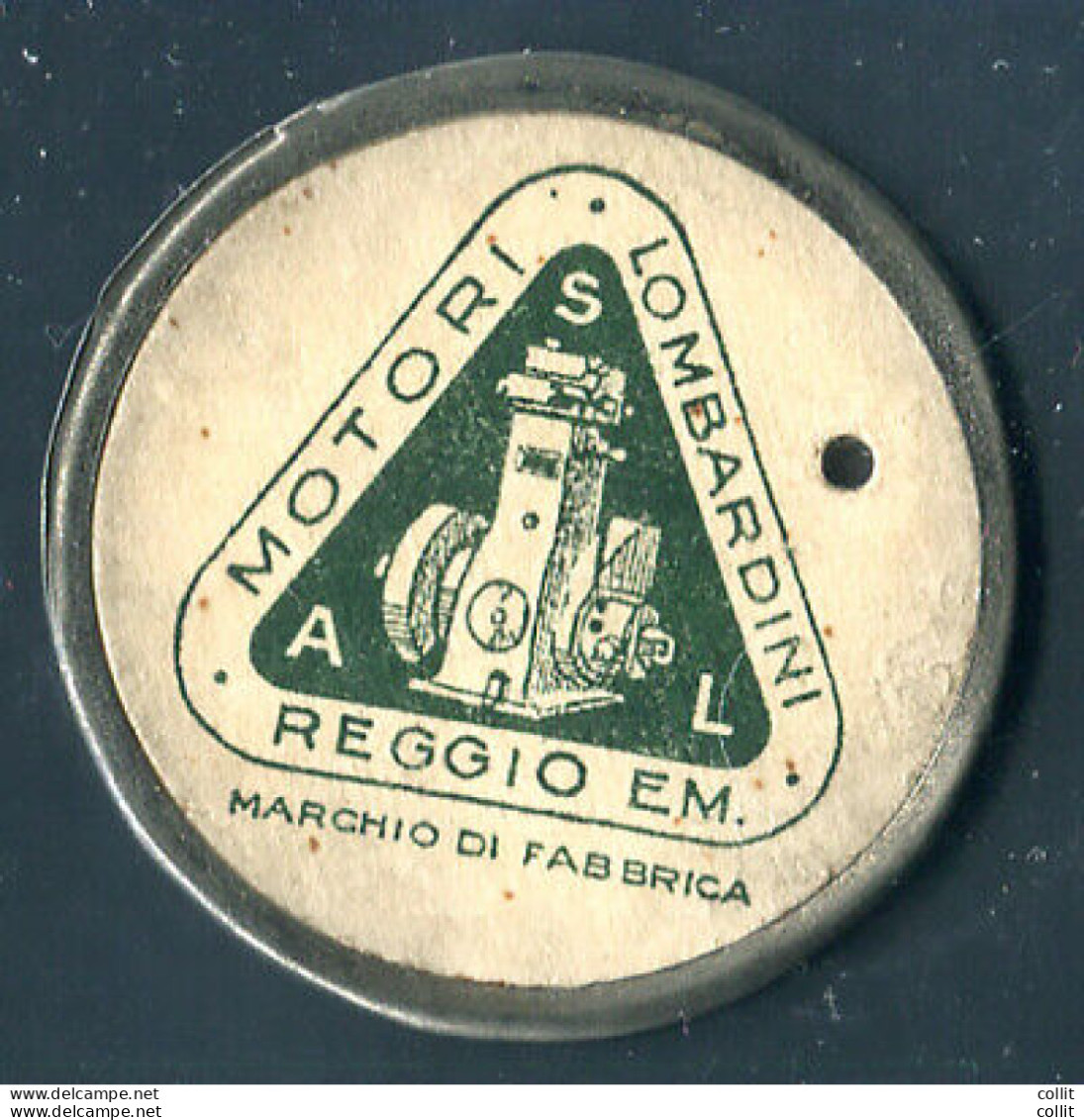 Motori Lombardini Reggio Emilia (verde) Gettone Di Necessità - Mint/hinged