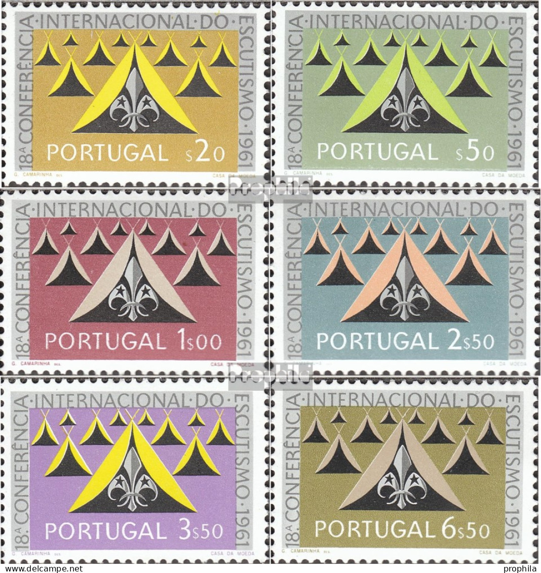 Portugal 917-922 (kompl.Ausg.) Postfrisch 1962 Pfadfinder - Ungebraucht