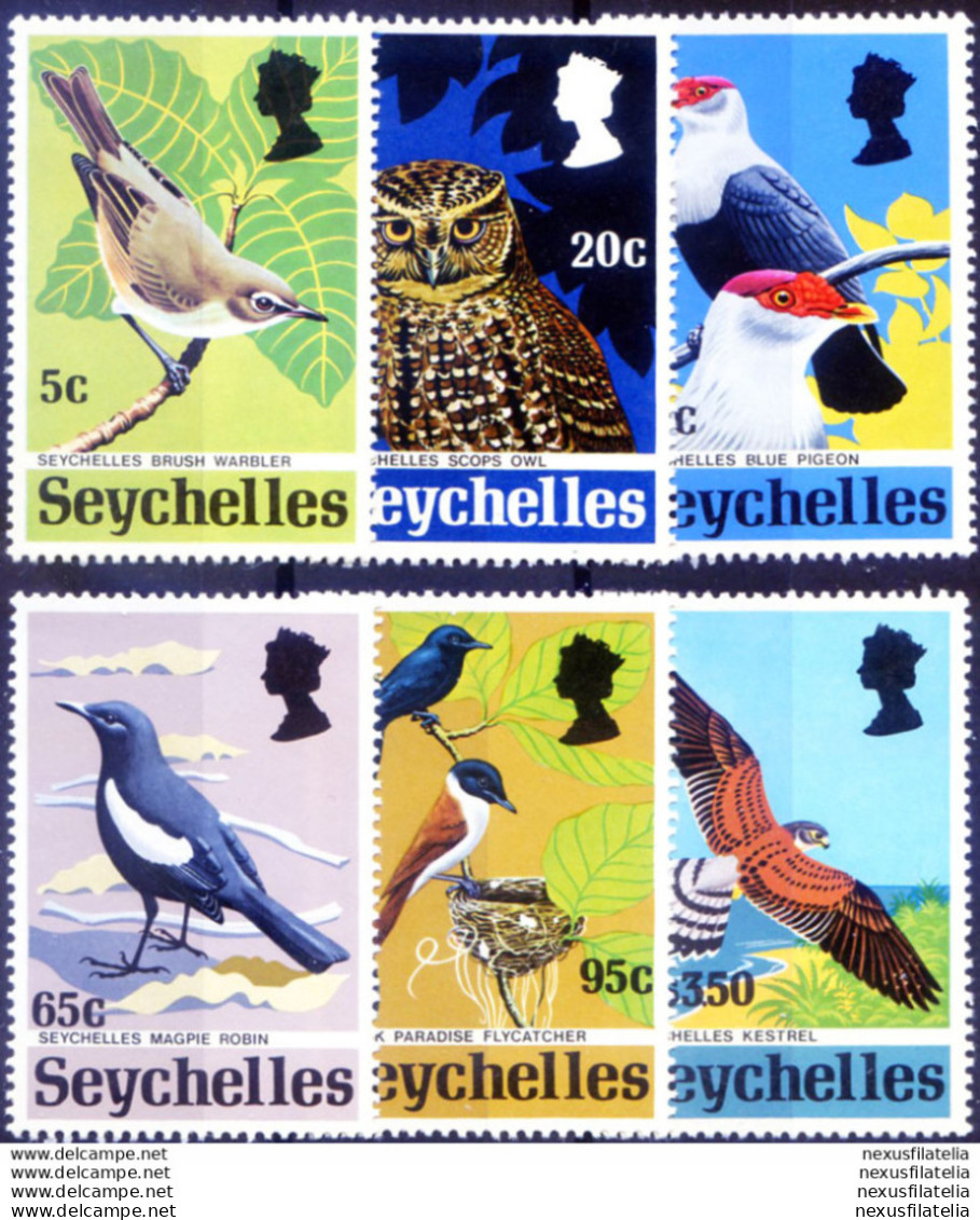 Fauna. Uccelli 1972. - Seychelles (1976-...)