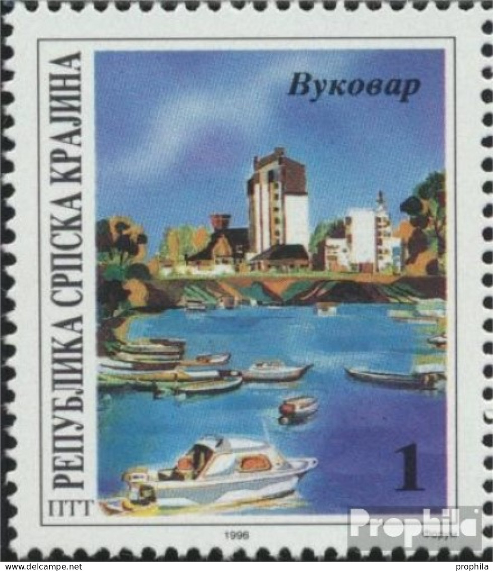 Kroatien - Serbische Krajina 50 (kompl.Ausg.) Postfrisch 1996 Donau - Serbia