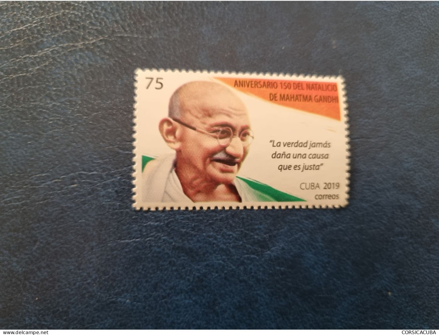 CUBA  NEUF  2019   NATALICIO  150  DE  MAHATMA  GANDHI   //  PARF AIT  ETAT  //  1er  CHOIX  // - Unused Stamps