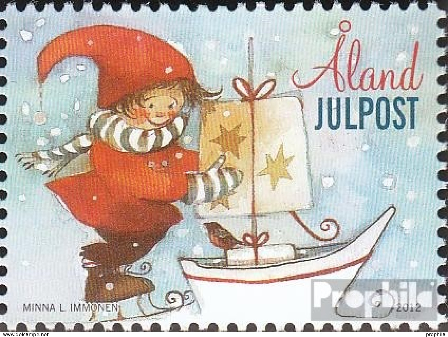 Finnland - Aland 368 (kompl.Ausg.) Postfrisch 2012 Weihnachten - Aland