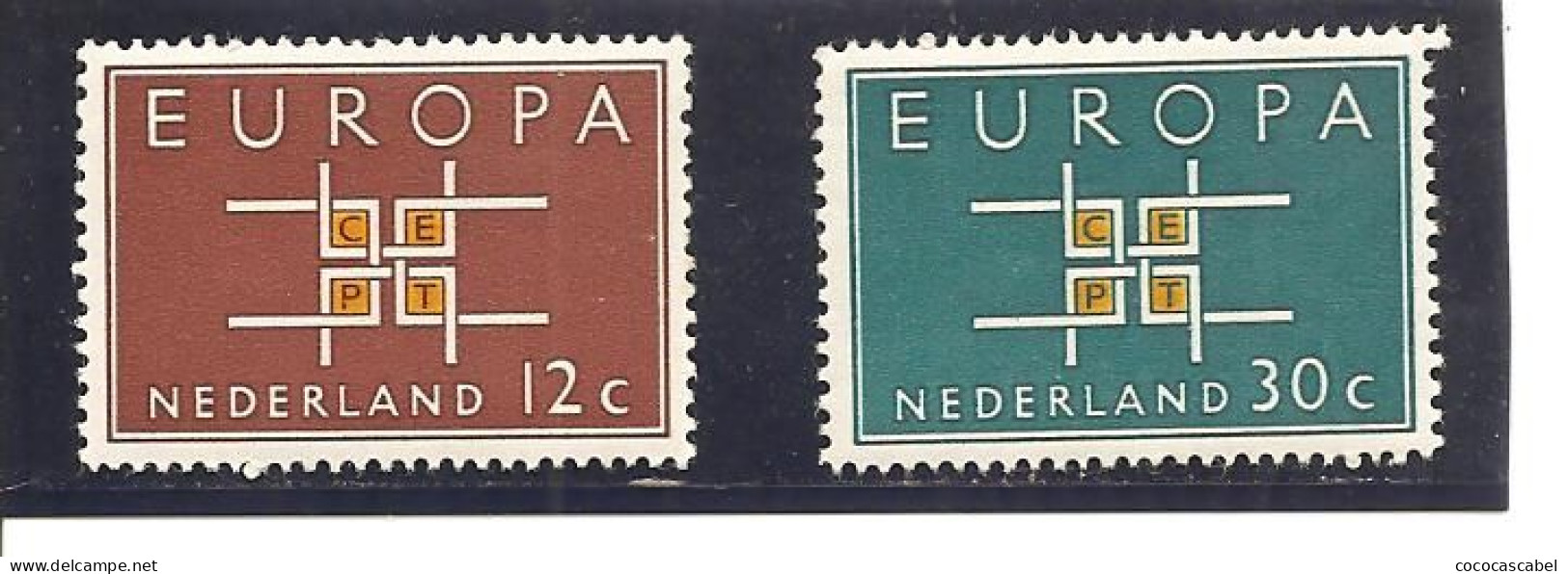 Holanda-Holland  Nº Yvert  780-81 (MNH/**) - Neufs