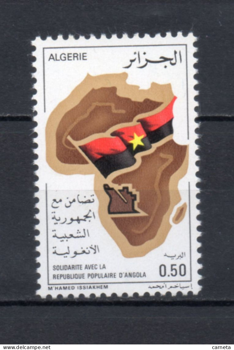 ALGERIE N° 640   NEUF SANS CHARNIERE COTE 0.80€   ANGOLA SOLIDARITE - Algeria (1962-...)