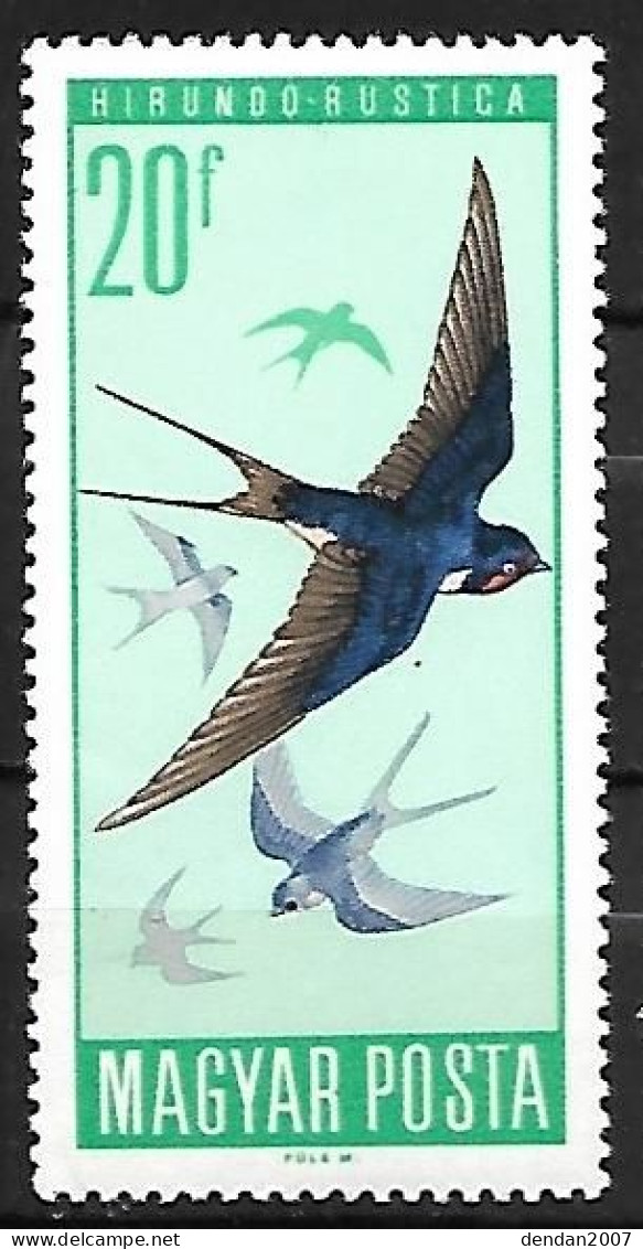 Hungary (Magyar) - MNH ** 1966 :  Barn Swallow  -  Hirundo Rustica - Zwaluwen