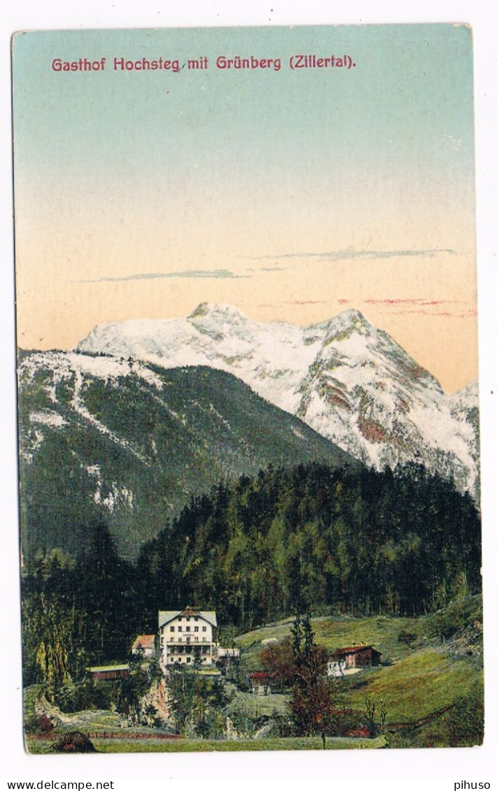 A-6210  GRÜNBERG : Gasthof Hochsteg - Zillertal