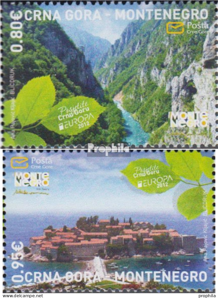 Montenegro 310-311 (kompl.Ausg.) Postfrisch 2012 Europa - Montenegro