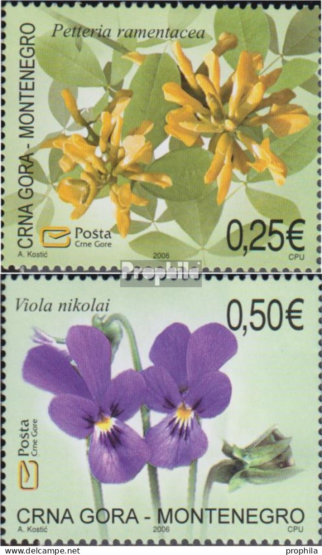 Montenegro 114-115 (kompl.Ausg.) Postfrisch 2006 Flora - Montenegro