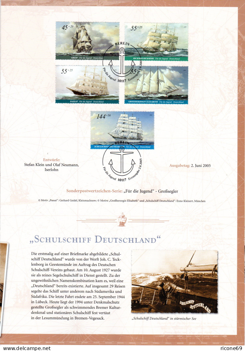 BRD 2428, Flugboot DoX, Sonderfaltblatt D. Dt. Post M. FDC Sondersempel - Covers & Documents