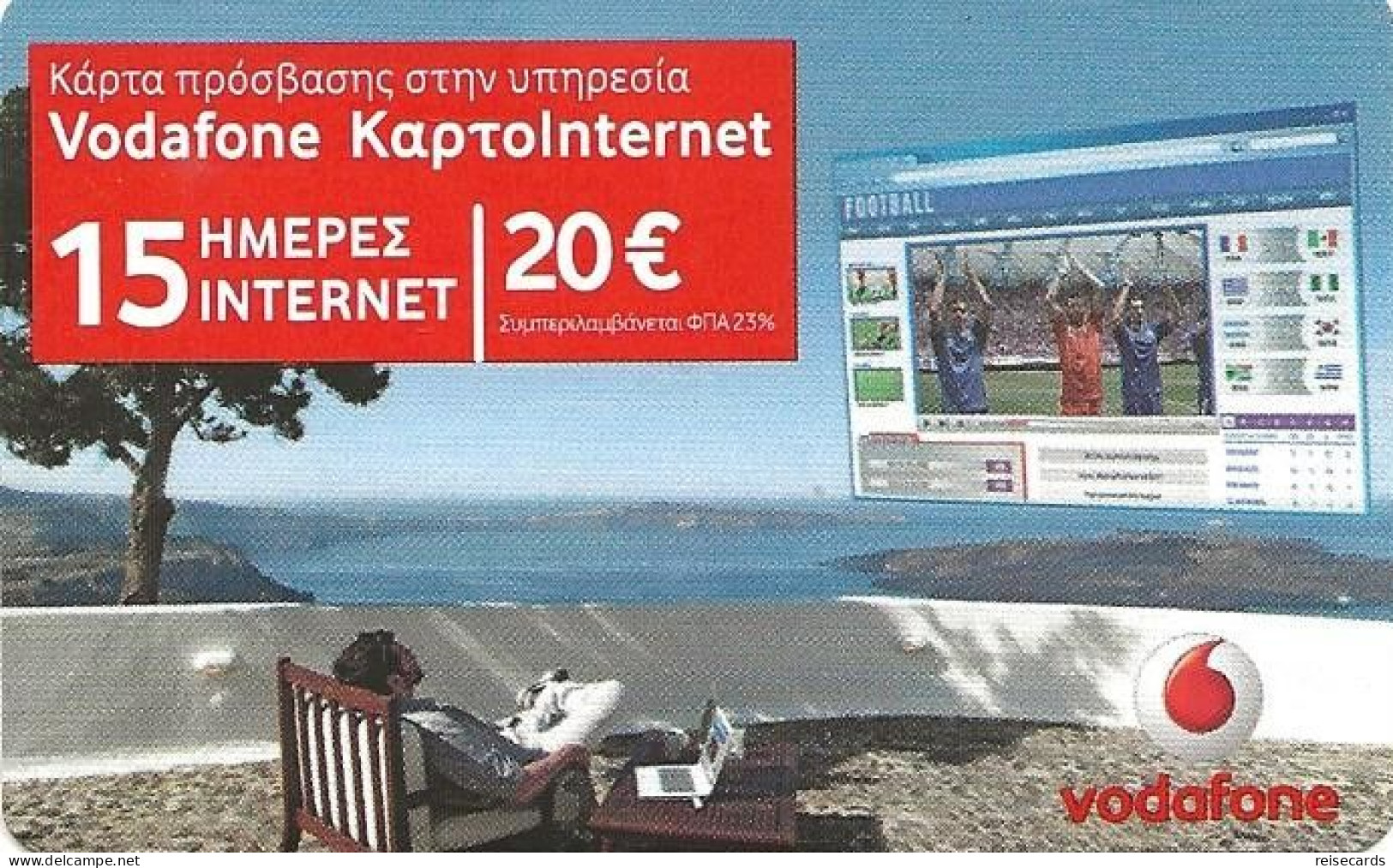 Greece: Prepaid Vodafone - Internet - Grecia