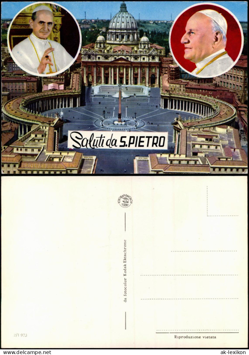 Vatikanstadt Rom Petersdom (Basilica Sancti Petri) Porträts 1978 - Vaticano (Ciudad Del)