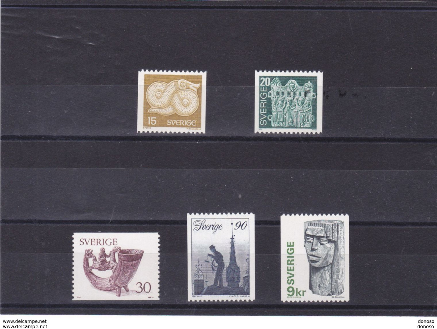 SUEDE 1976  Yvert 934-938 NEUF** MNH Cote : 7 Euros - Ungebraucht