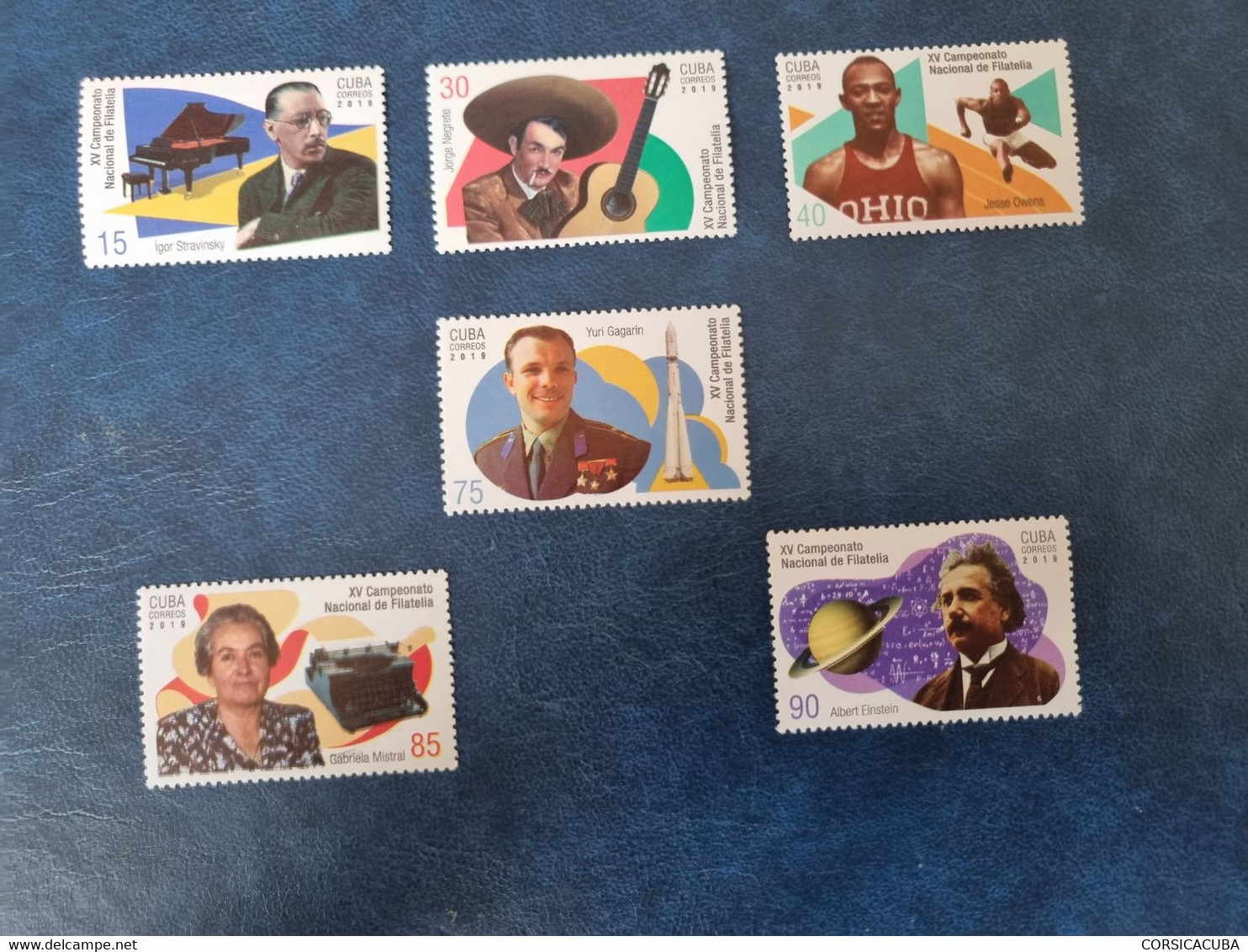 CUBA  NEUF  2019    CAMPEONATO  NACIONAL  DE  FILATELIA  //  PARFAIT   ETAT  //  1er  CHOIX  // - Unused Stamps