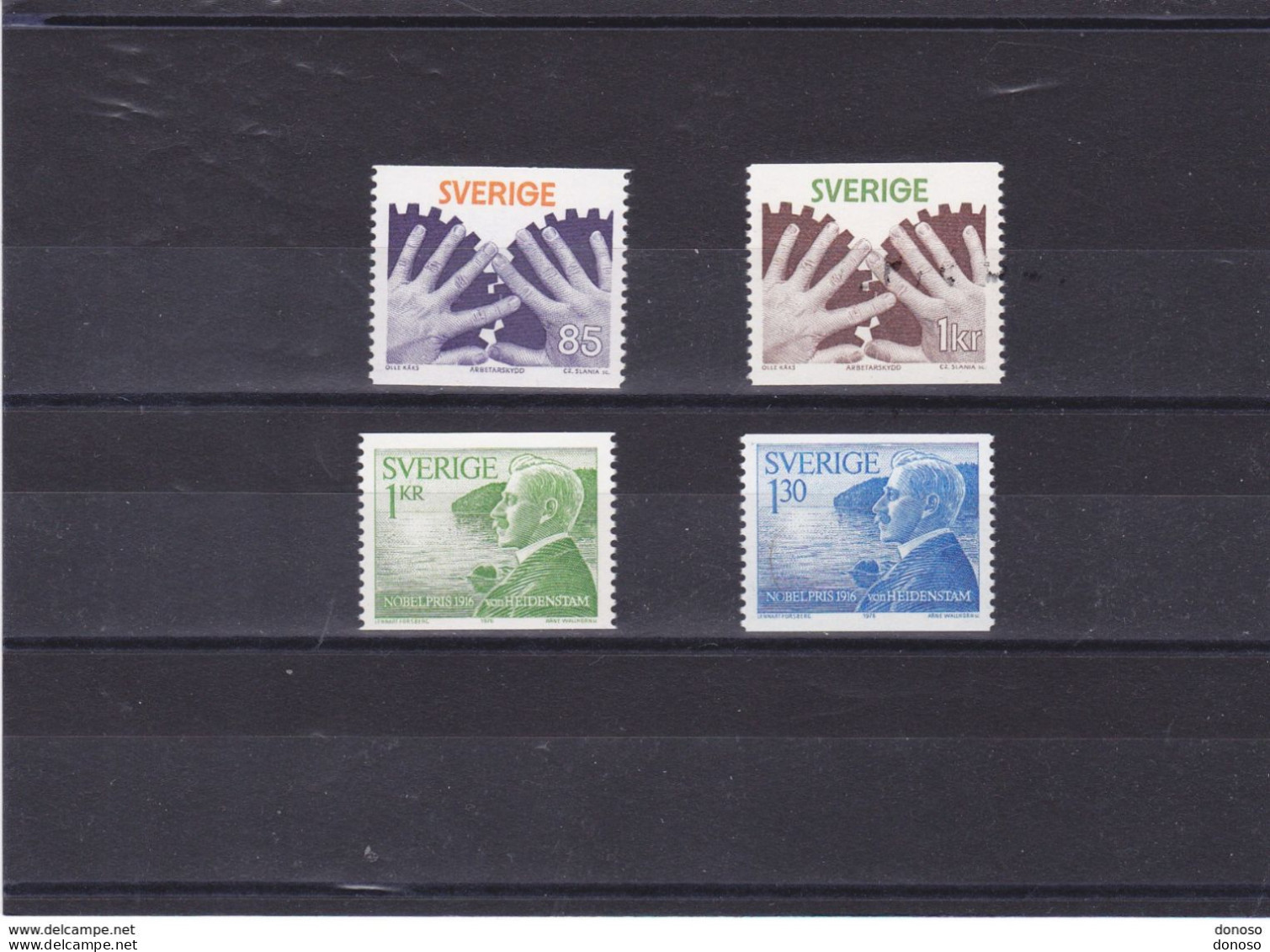 SUEDE 1976 Yvert 944-945 + 950-951 NEUF** MNH Cote 3,20 Euros - Unused Stamps