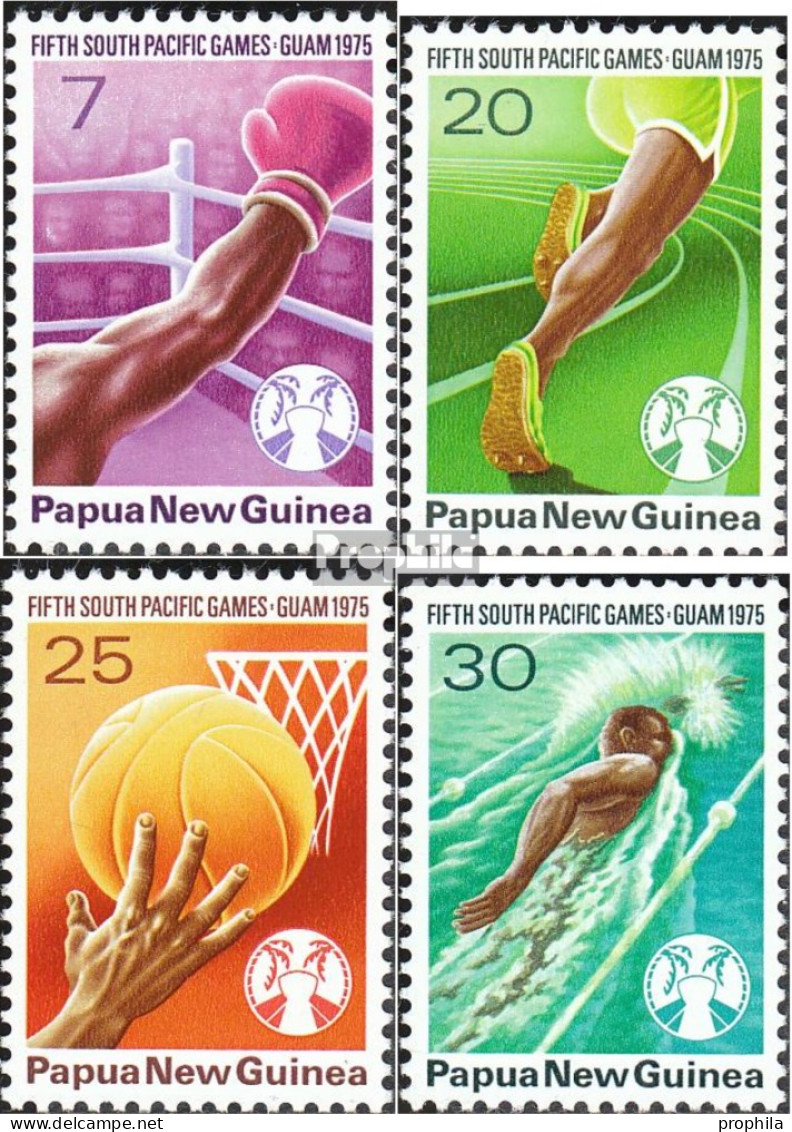 Papua-Neuguinea 292-295 (kompl.Ausg.) Postfrisch 1975 Sport - Papua Nuova Guinea