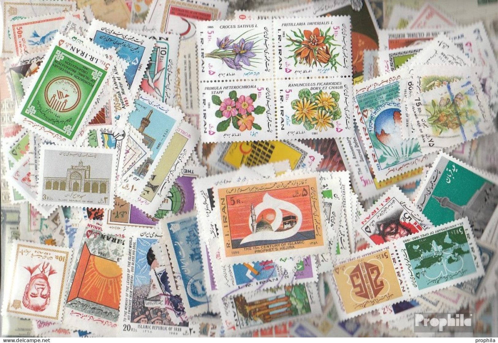 Iran (Persien) Briefmarken-500 Verschiedene Marken - Irán