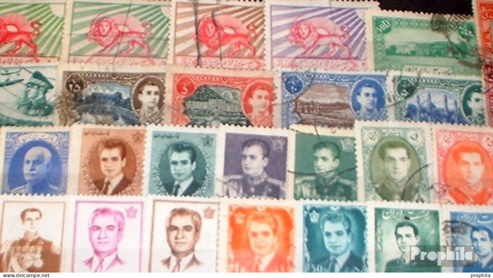 Iran (Persien) Briefmarken-150 Verschiedene Marken - Irán