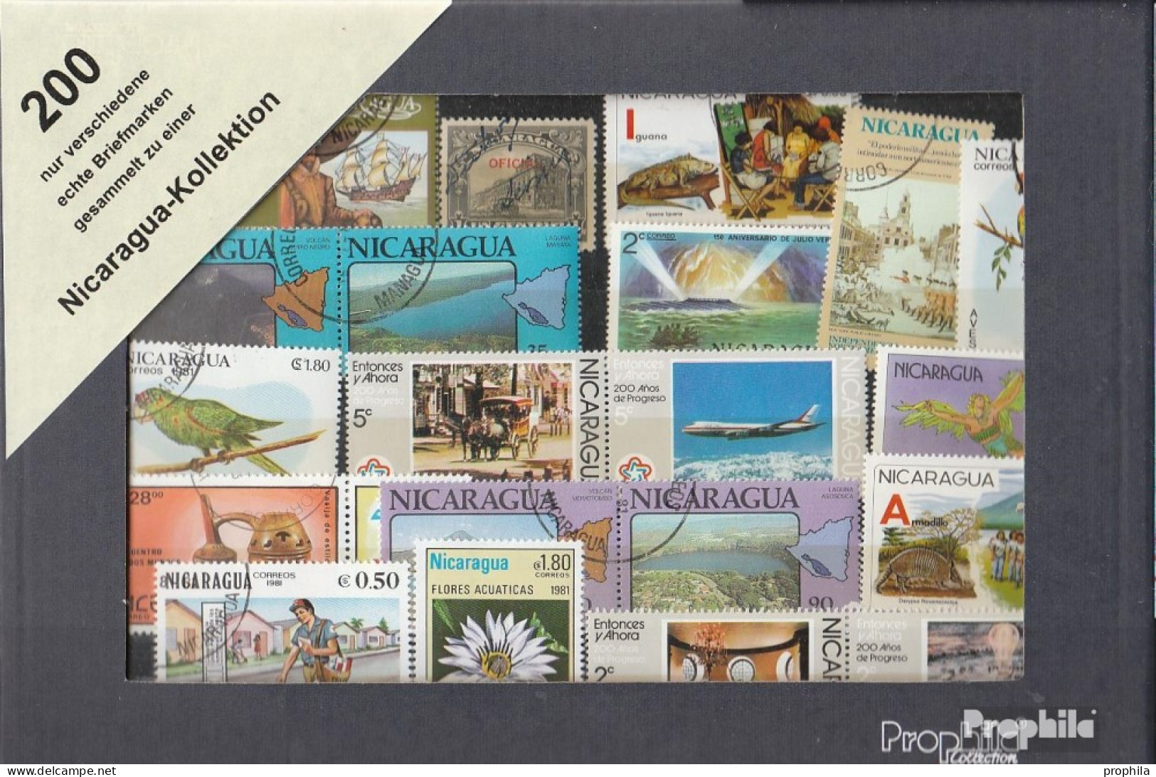 Nicaragua Briefmarken-200 Verschiedene Marken - Nicaragua