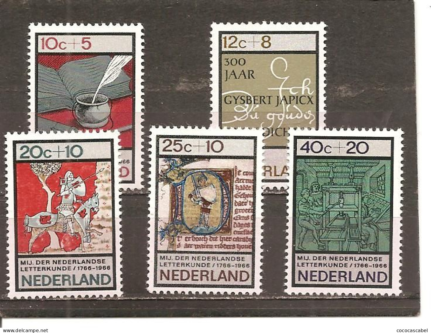 Holanda-Holland  Nº Yvert  832-36 (MNH/**) - Nuevos