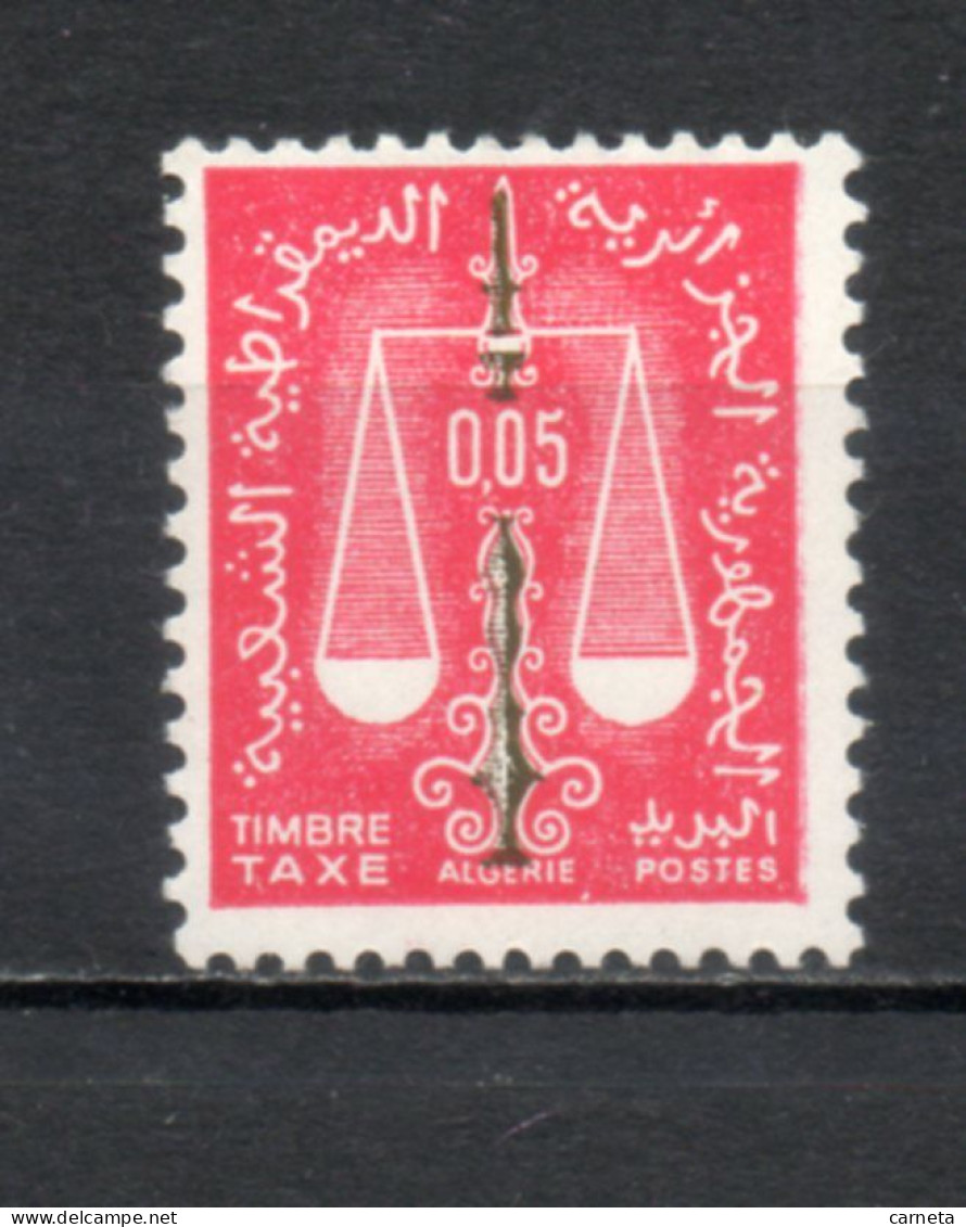 ALGERIE TAXE  N° 59   NEUF SANS CHARNIERE COTE 0.40€   BALANCE - Algeria (1962-...)