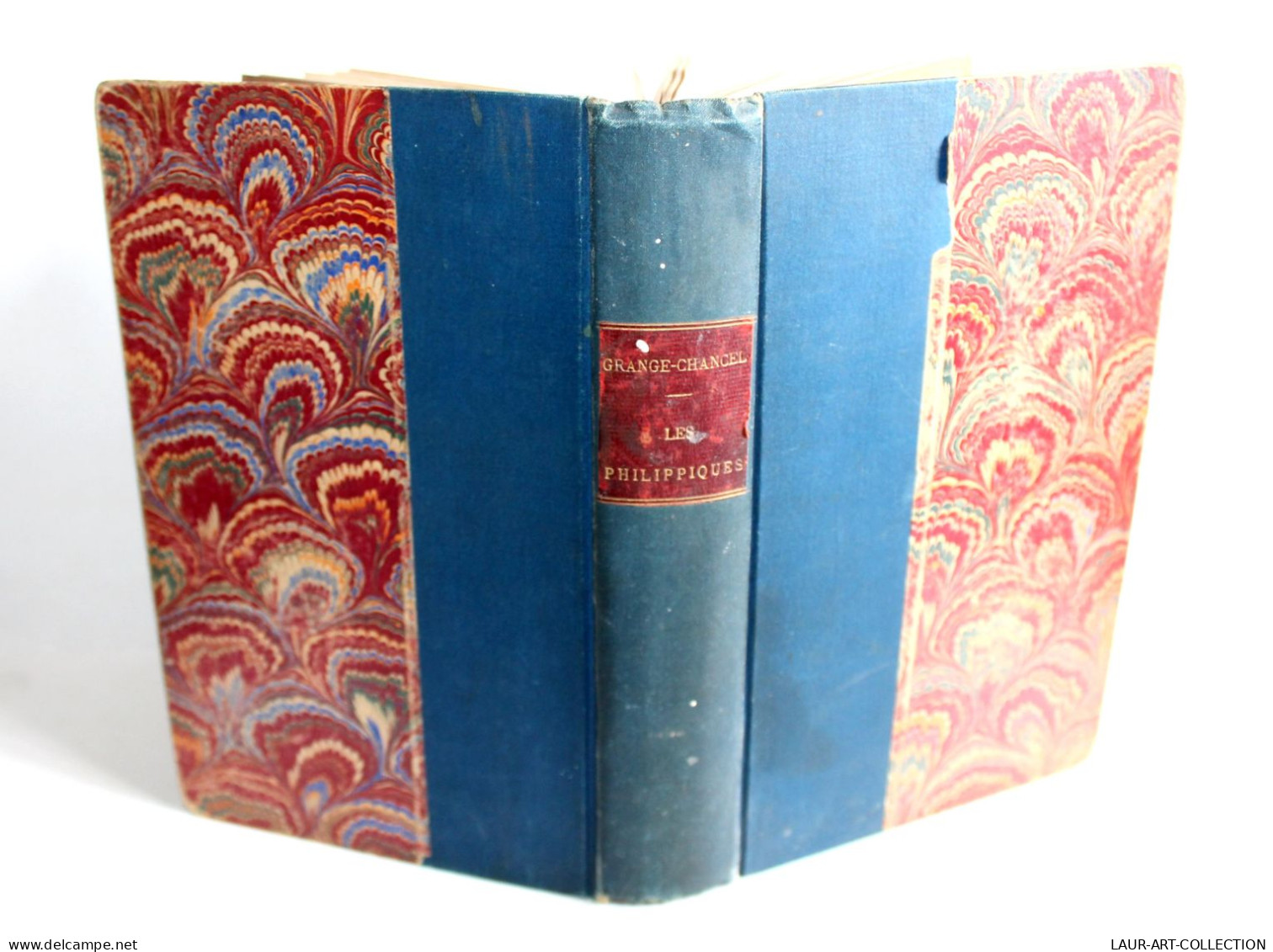 LES PHILIPPIQUES ODES EDITION DEFINITIVE De GRANGE CHANCEL + LETTRE V. HUGO 1875, ANCIEN LIVRE XIXe SIECLE (1803.239) - 1801-1900