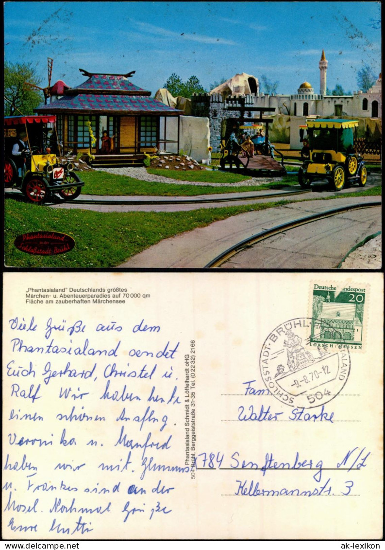 Ansichtskarte Brühl Phantasialand Am Märchensee 1970 - Bruehl