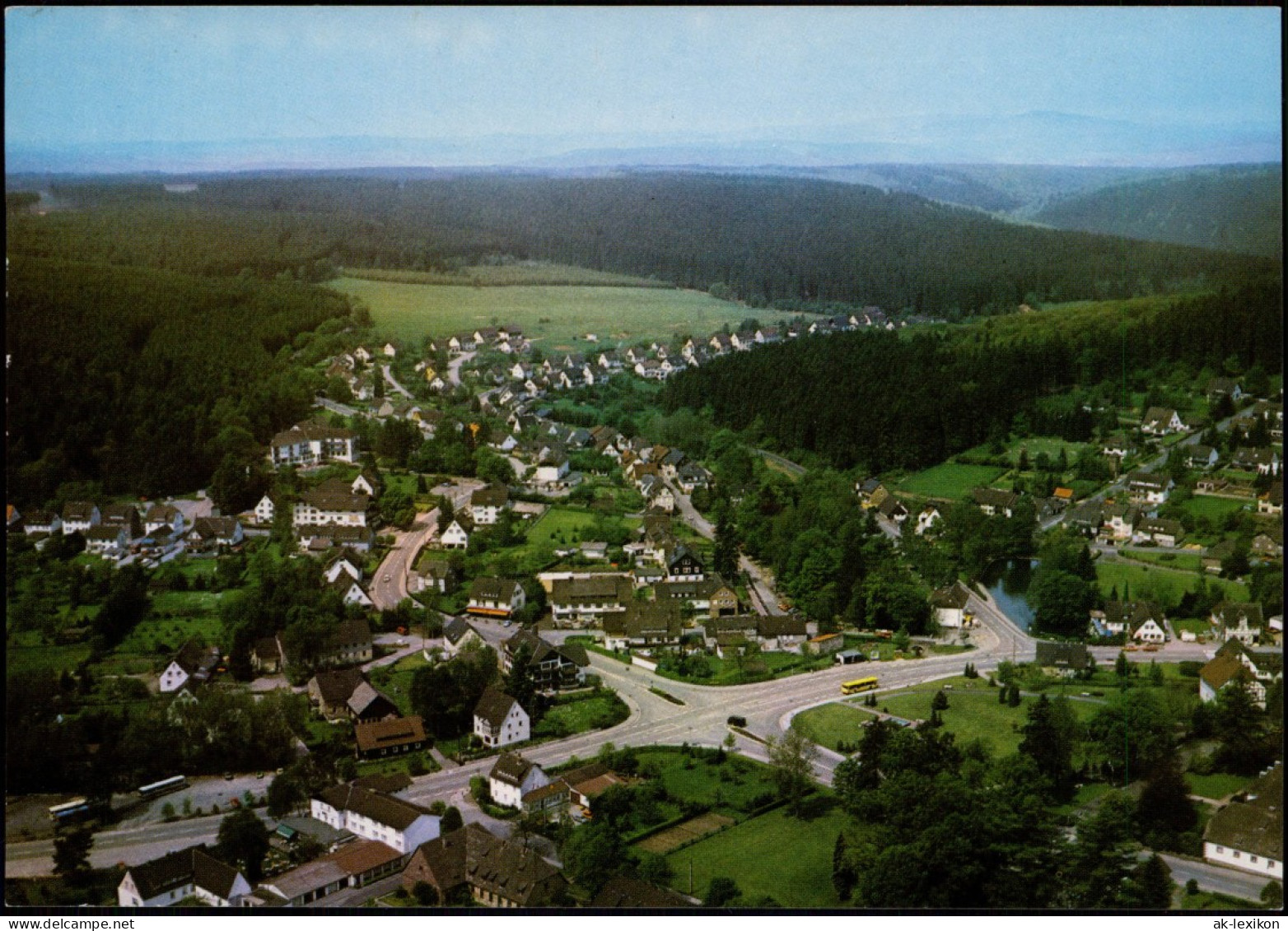 Ansichtskarte Neuhaus Im Solling-Holzminden Luftbild 1981 - Holzminden