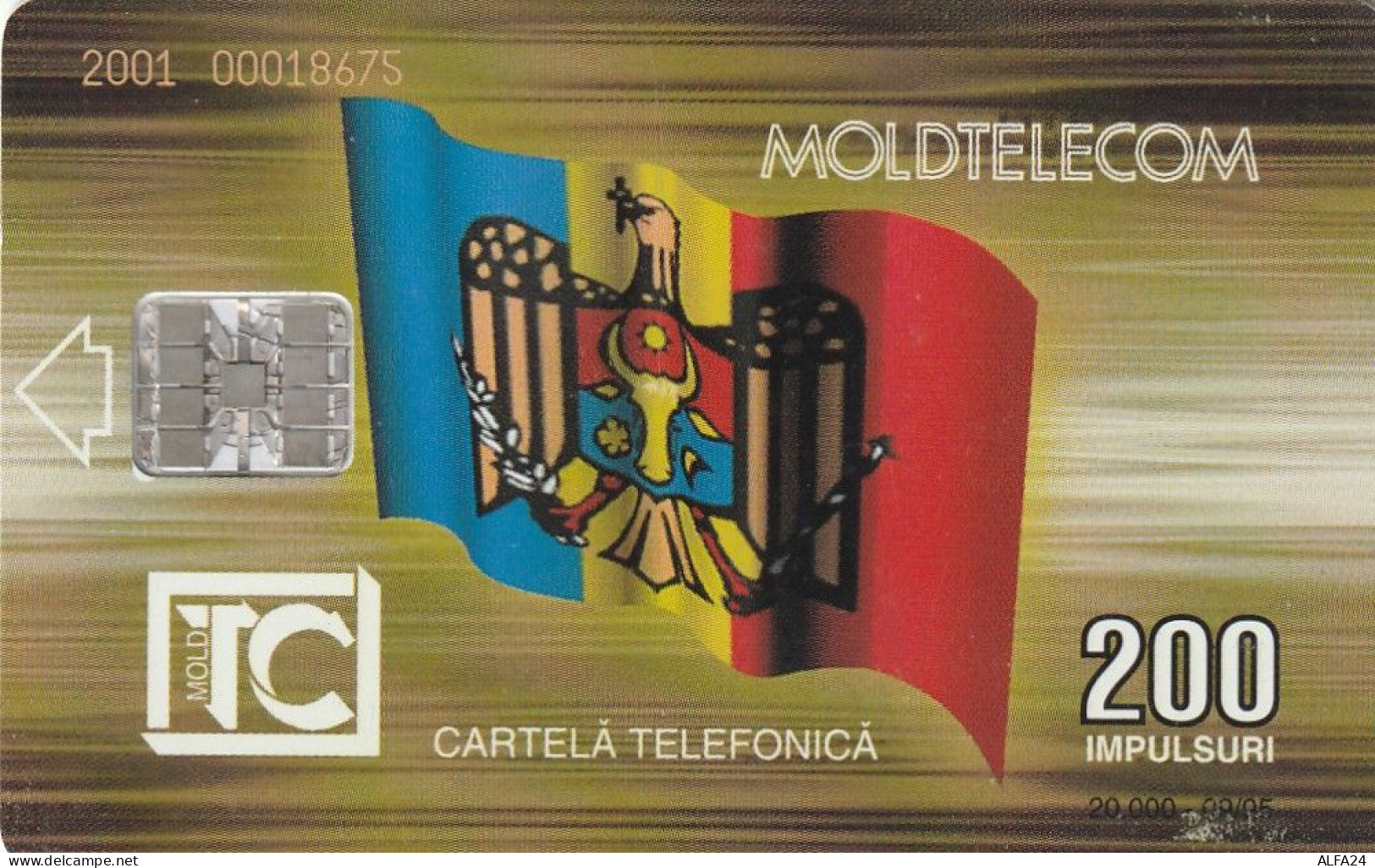 PHONE CARD MOLDAVIA  (E83.38.6 - Moldova